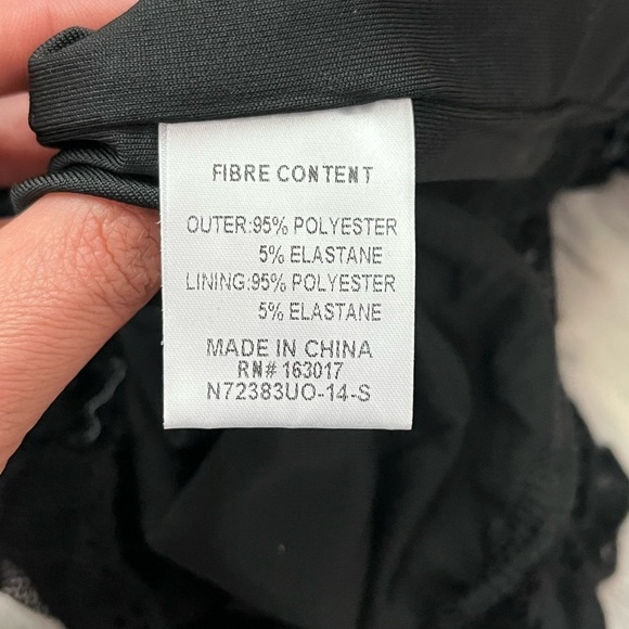 Princess Polly Braun Long Sleeve black lace  Mini Dress sz 4 - Picture 8 of 10